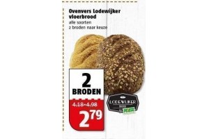 ovenvers lodewijker vloerbrood