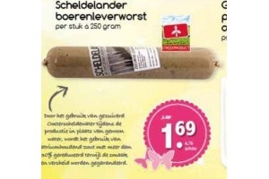 scheldelander boerenleverworst