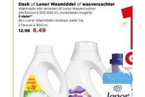 dash of lenor wasmiddel of wasverzachter
