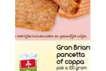 gran brianza pancetta of coppa