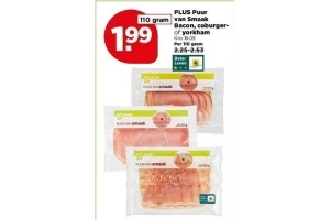 puur van smaak bacon coburger of yorkham
