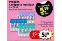 prodent tandpasta multipak