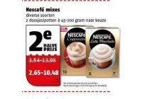 nescafe mixes