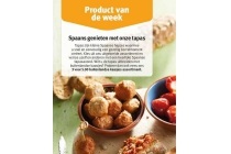 tapas alle varianten met actiesticker