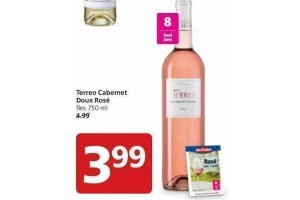 terreo cabernet doux rose