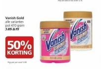vanish gold