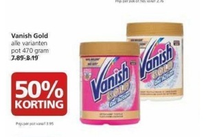vanish gold