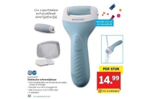 silvercrest elektrische voetvijl