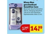 nivea men geschenkset sensitive care