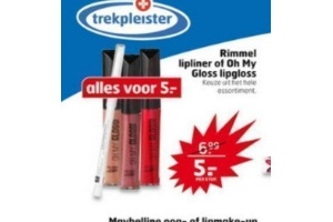 rimmel lipliner of oh my gloss lipgloss