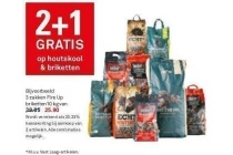 houtskool en briketten