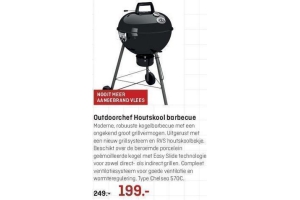 outdoorchef houtskool barbecue