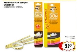 kruidvat solait bandjes smart sun