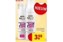 kruidvat solait instant self tan lotion