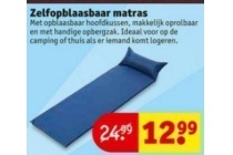 zelfopblaasbaar matras