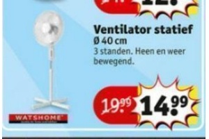 watshome ventilator statief