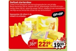 consultant Harmonisch Toneelschrijver Zwitsal startersbox voor €22,99 - Beste.nl