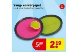 vang en werpspel