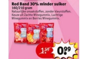 red band 30 minder suiker
