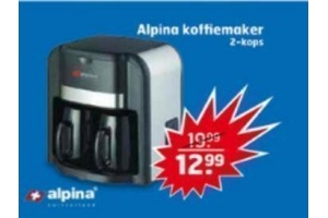 alpine koffiemaker