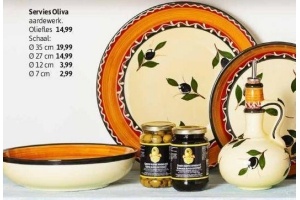 diverse servies oliva