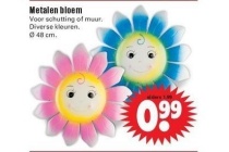 metalen bloem