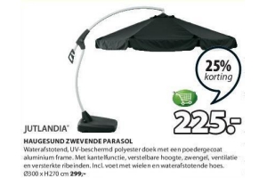 haugesund zwevende parasol