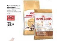 royal canin honden en kattenvoeding