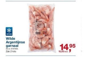 wilde argentijnse garnaal