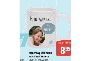 vaderdag koffiemok