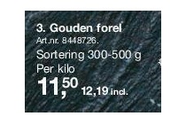 gouden forel