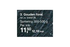 gouden forel