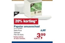 papstar amuseschaal