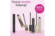 alle mascara s nu 40 korting