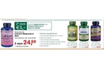 alle supplementen van holland en barrett en nature s garden