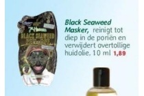 black seaweed masker