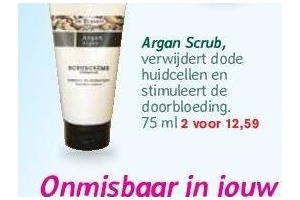 argan scrub