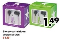 stereo oortelefoon