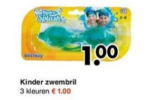 kinder zwembril