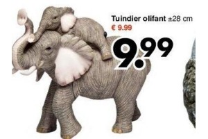 tuindier olifant