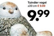 tuindier vogel