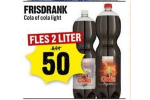 frisdrank cola of cola light