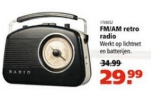 fm am retro radio nu voor eur29 99