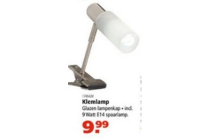 klemlamp