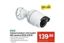 d link indoor outdoor mini bullet hd camera dcs 4701e