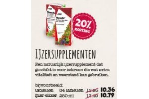 ijzersupplementen