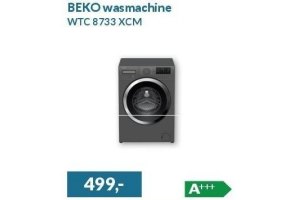 beko wasmachine wtc 8733 xcm