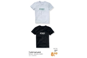 t shirt met print