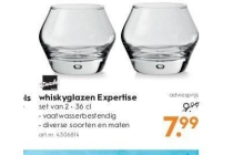 whiskyglazen expertise