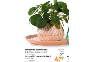 terracotta decoratie bord